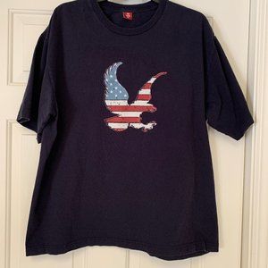 FUN TO THE 4TH Patriotic Eagle Graphic Tee Mens XL